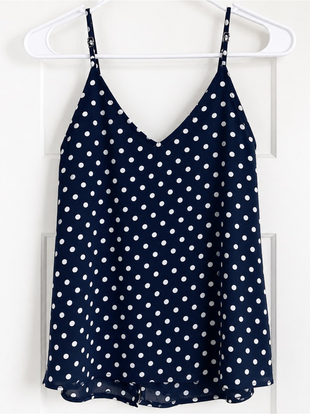 Stitch Fix Sophie Rue Navy White Polka Dot Cami Tank Top XS